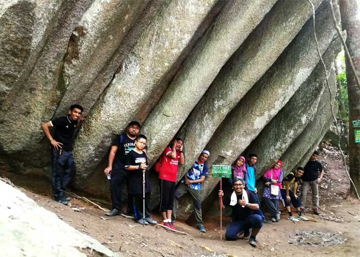 Tempat Menarik di Kuala Pilah - Wave Rock, Bukit Baginda