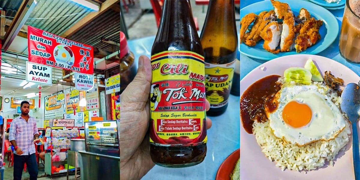 makan best semenyih tok man nasi lemak kelate min - 10 Tempat Makan Best di Semenyih. No. 3 Kesukaan Kami! - 2