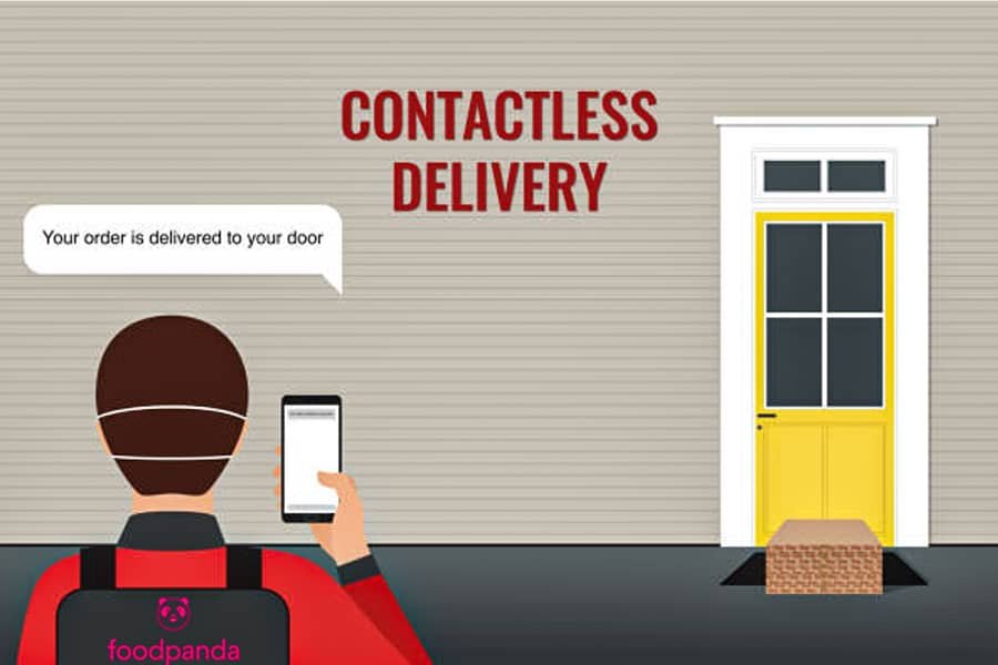Foodpanda Contactless Delivery - Item Delivered