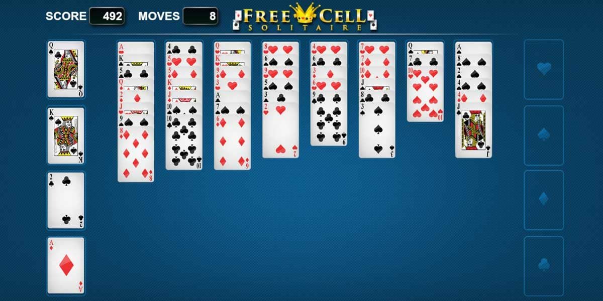 Game Klasik Solitaire FreeCell