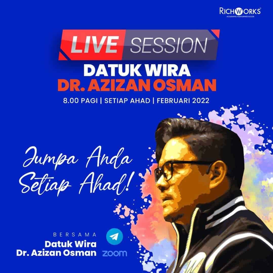 Program Live Session Bersama Dr Azizan Osman